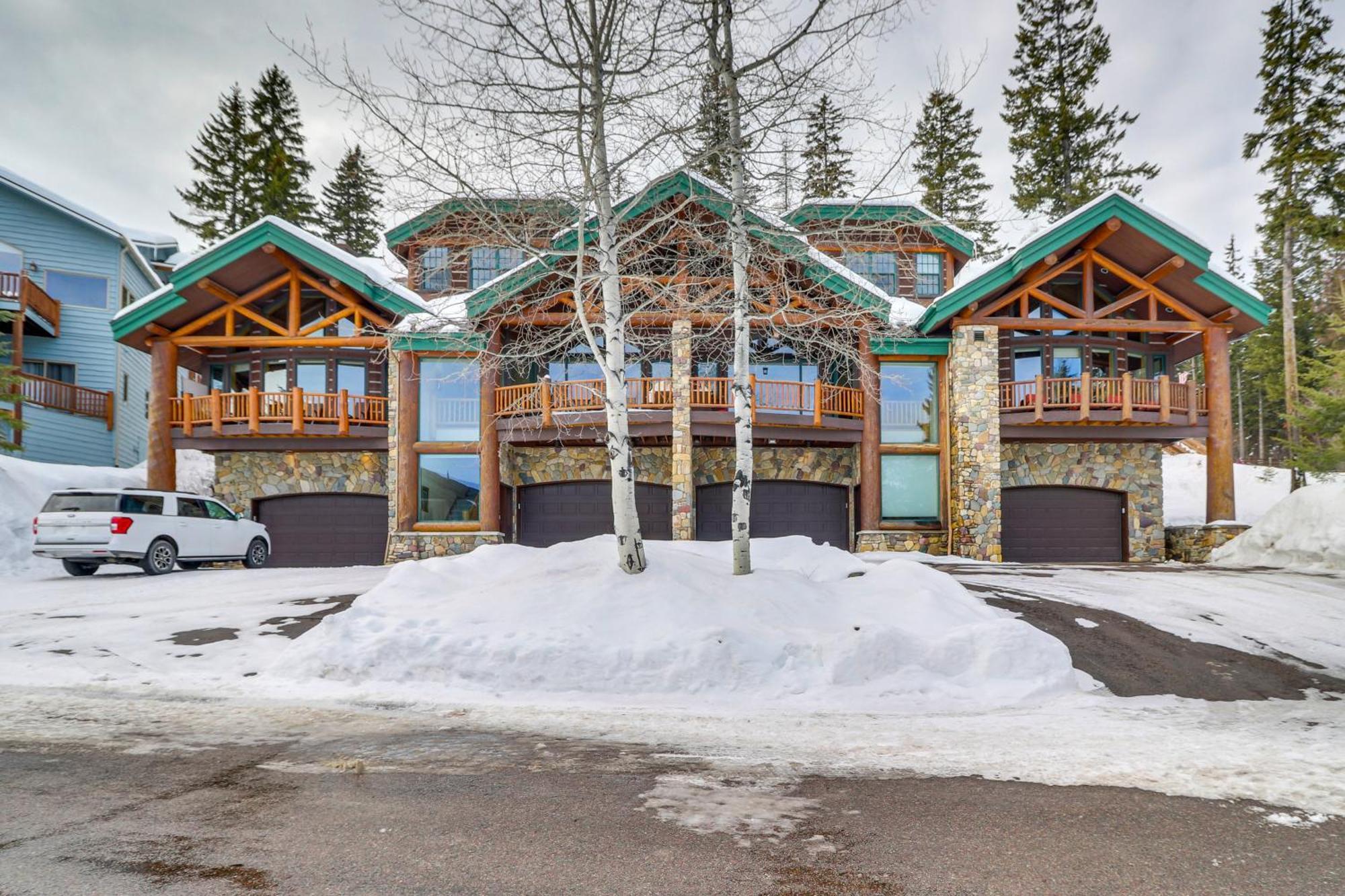 Spacious Whitefish Home With Sauna And Ski Resort View ภายนอก รูปภาพ