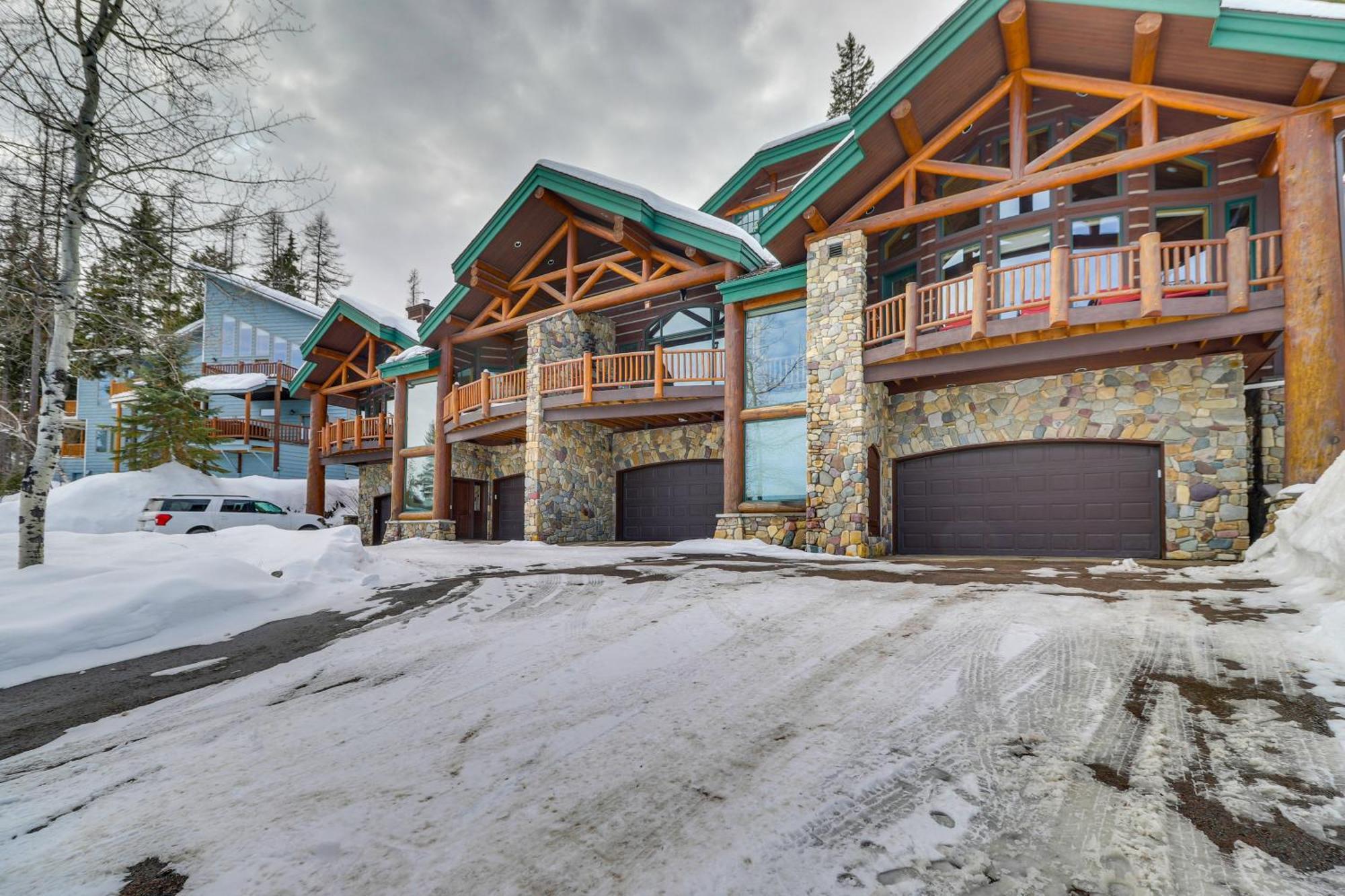 Spacious Whitefish Home With Sauna And Ski Resort View ภายนอก รูปภาพ